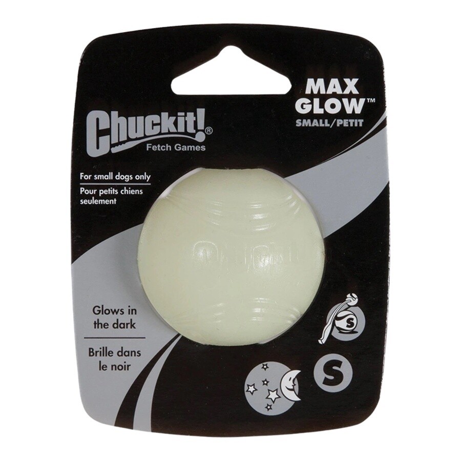 Kong ChuckIt Max Glow Ball, Size: Small