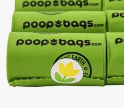 The Original Poop Bags® USDA Biobased Countdown Rolls, 1 Roll (15 bags/roll)