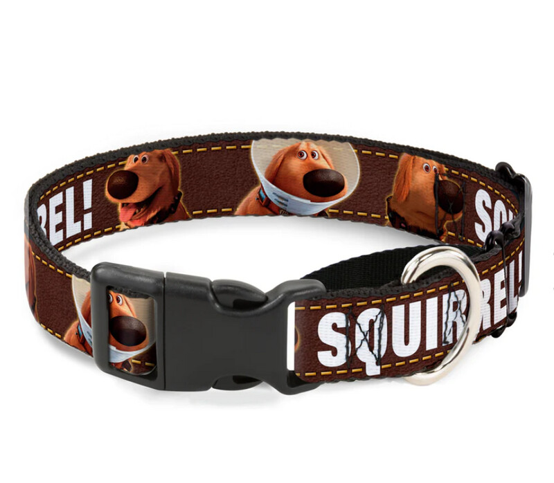Buckle Down SQUIRRELL! Doug Martingale Collar, Size: Small (9-15&quot;)