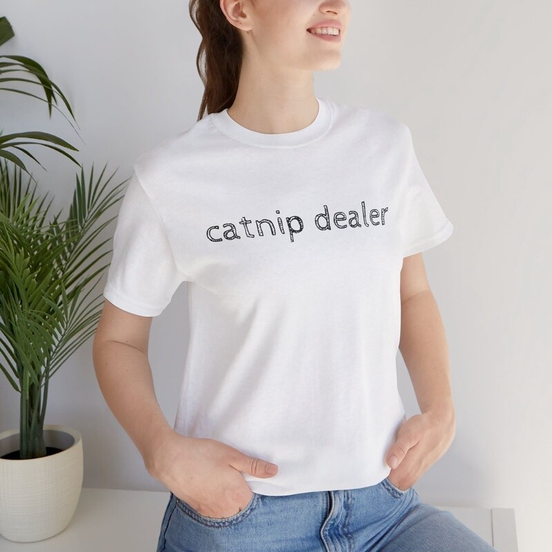 Catnip Dealer Unisex Jersey Short Sleeve Tee