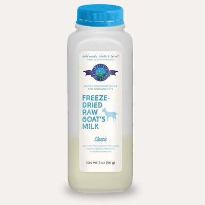 Shepherd Boy Freeze-Dried Raw Goat&#39;s Milk, Makes 16 fl oz