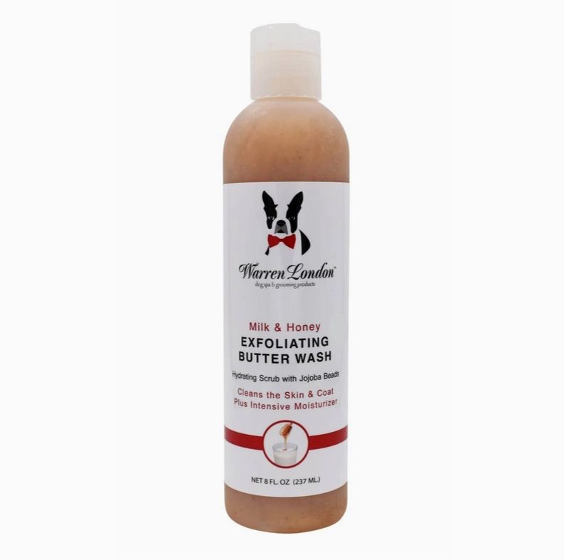 Exfoliating Butter Wash Dog Shampoo, Size: 8oz Bottle