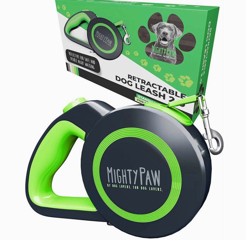 Retractable Leash 2.0 Green, Size: 3/8in Lite