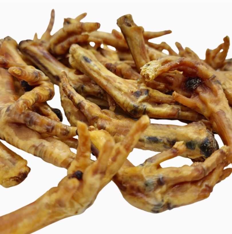 Chicken Feet, Dehydrated Dog Treat, Quantity: (1) Each