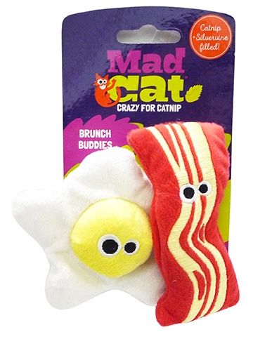 Mad Cat Brunch Buddies Catnip Toys 2pak