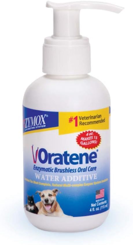Zymox Oratene Dental Water Additive 4oz Bottle