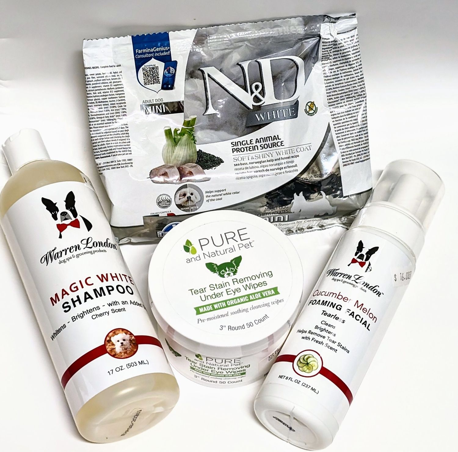 White Dog Shampoo Bundle