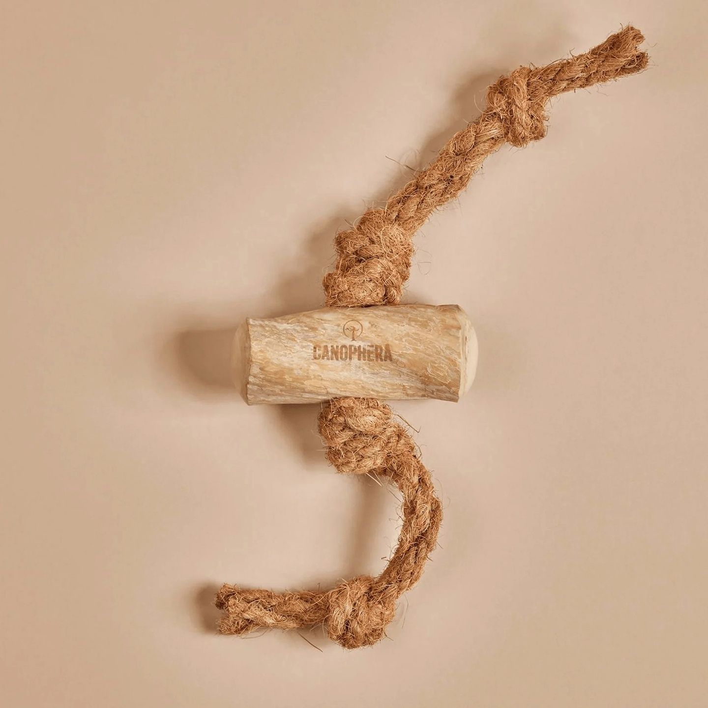 Canophera Coffee Wood &amp; Coconut Dog Chew Toy, Each, Size: Small