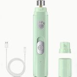 Furbaby Pets Electric Nail File Grinder, Rechargeable, Green