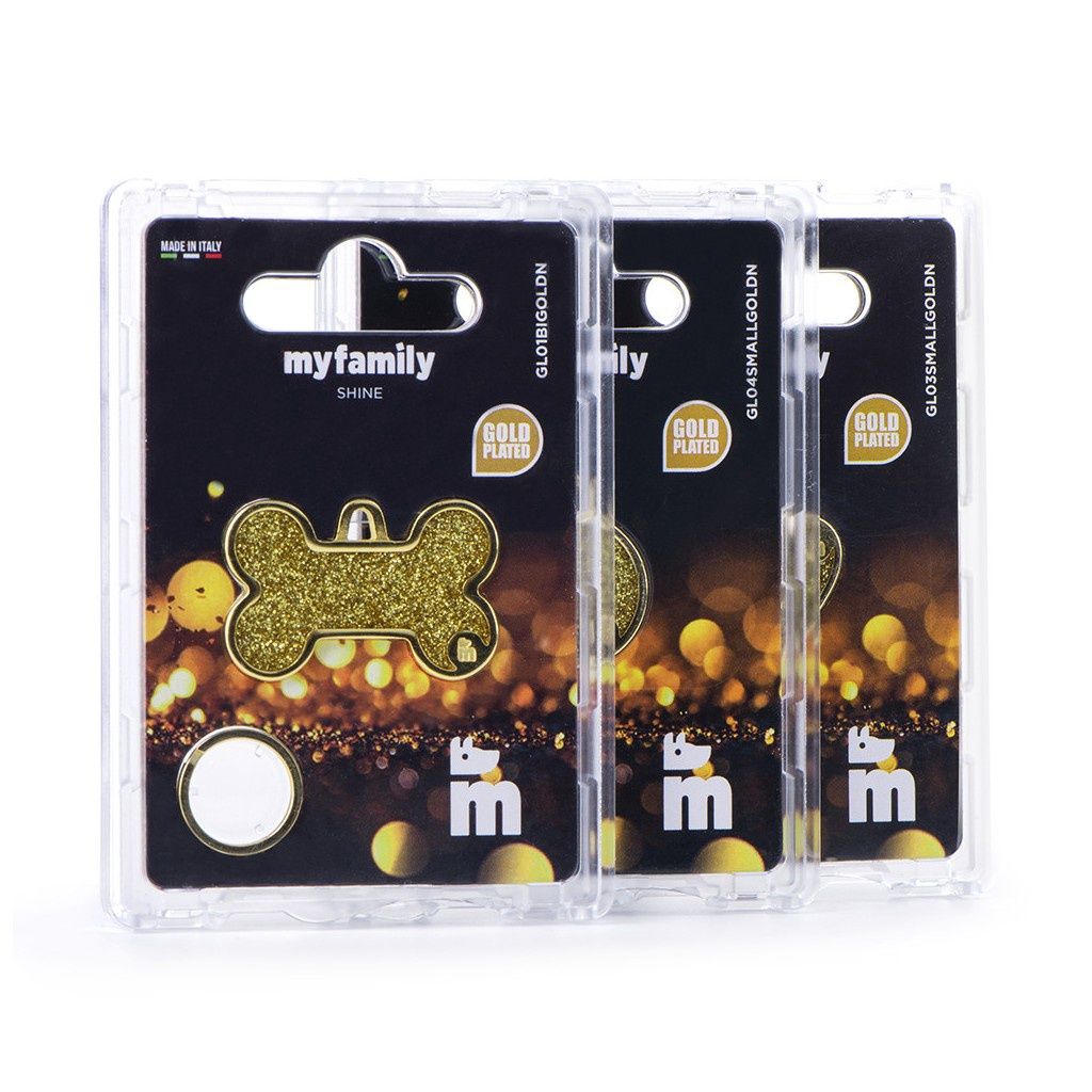 MyFamily Pet ID Tag Shine Collection