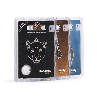 My Family Pet ID Tag Wild Collection