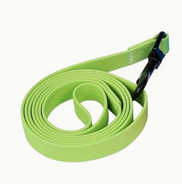Furbaby Pets Leash, Durable Waterproof PVC, 5ft, Color: Furbaby Green 5ft