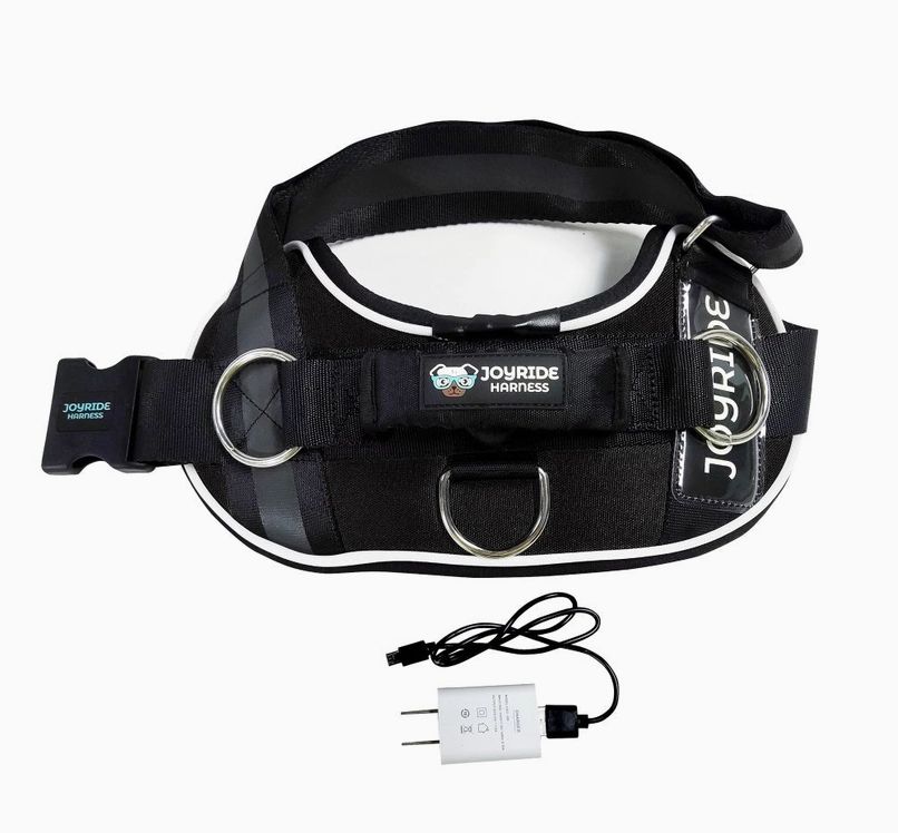 Joyride LED Light Up Harness 2.0, Rechargeable, Color: LED Black, Size: Small