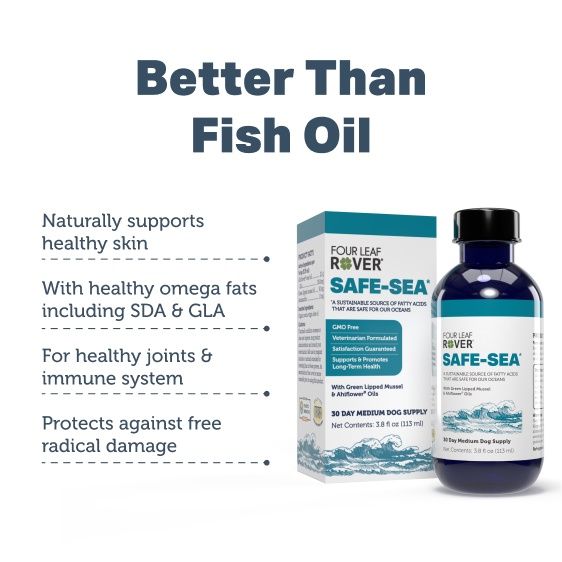 Safe-Sea, Green Lipped Mussel Oil for Dogs