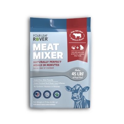 Meat Mixer, Homemade Dog Food Mix