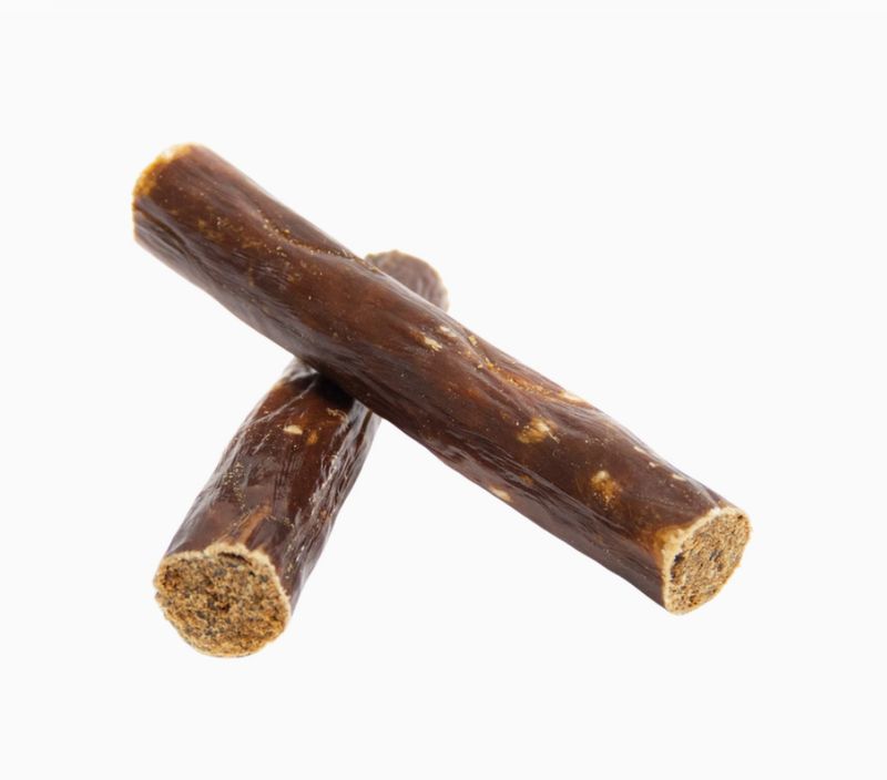 All Natural Beef Stuffed Gullet, 6" Dog Chew Treat