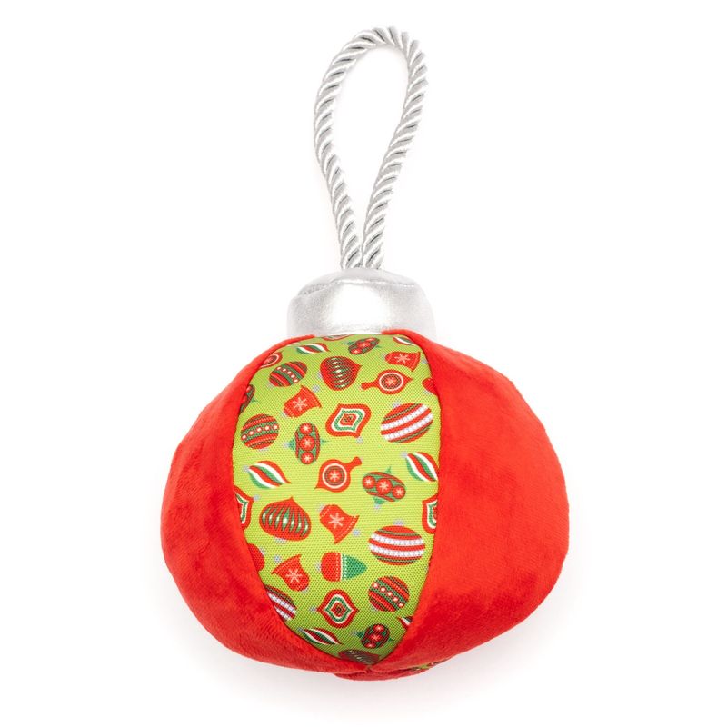 Vintage Ornament Plush Rope Dog Toy