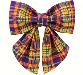 Fall Plaid Bow Tie