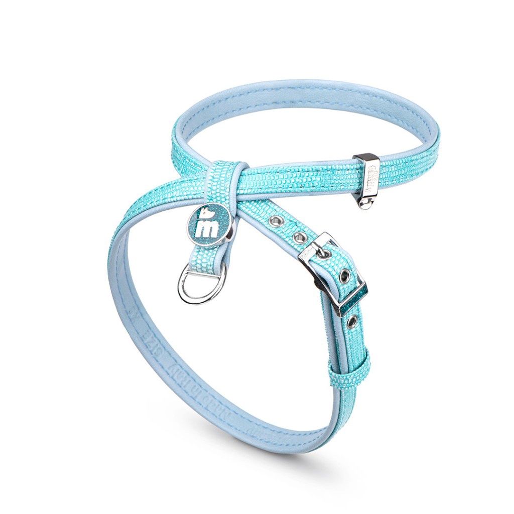 Saint Tropez X-Harness for Cats and Small Dogs, Color: Turquoise, Size: 3X-Small