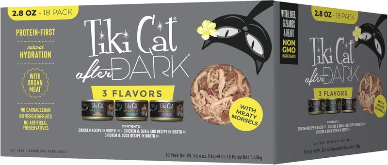 Tiki Cat After Dark Whole Food Variety Pack (18) 2.8oz Cans