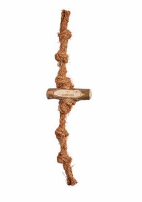 Canophera Cat Coconut Rope &amp; Olive Wood Chew Toy