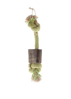 Aussie Choy Rope with Buffalo Horn Dog Tug Toy