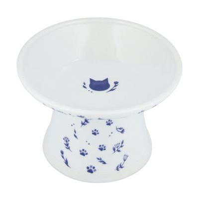 Necoichi Extra Wide Raised Cat Food Bowl
