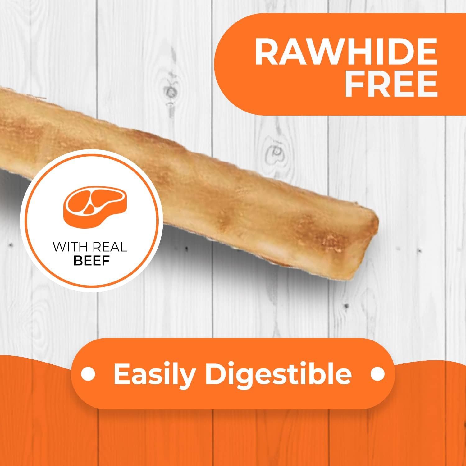 Canine Naturals Hide-Free Beef Chew Sticks, Dog Treats, Quantity: (1) Each