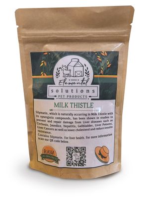 Solutions Milk Thistle Herbal Supplement for Cats and Dogs, 4oz Bag