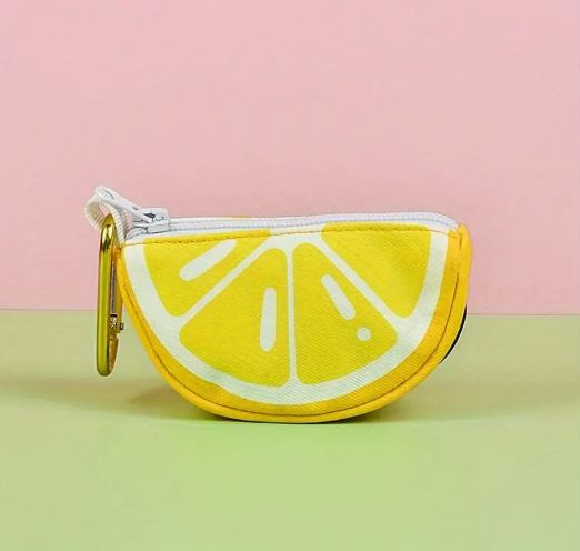 Poop Bag Dispenser, Fruit Edition, Style: Lemon