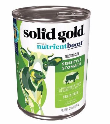 Solid Gold Green Cow Sensitive Stomach Wet Dog Food, 13.2oz Can
