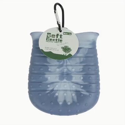 2-in-1 Dog Paw Wash and Bath Brush Soft Cup for Pet Baths