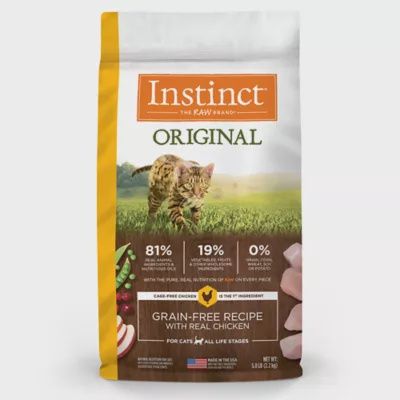Instinct Original Grain Free Dry Cat Food 11lb Bag