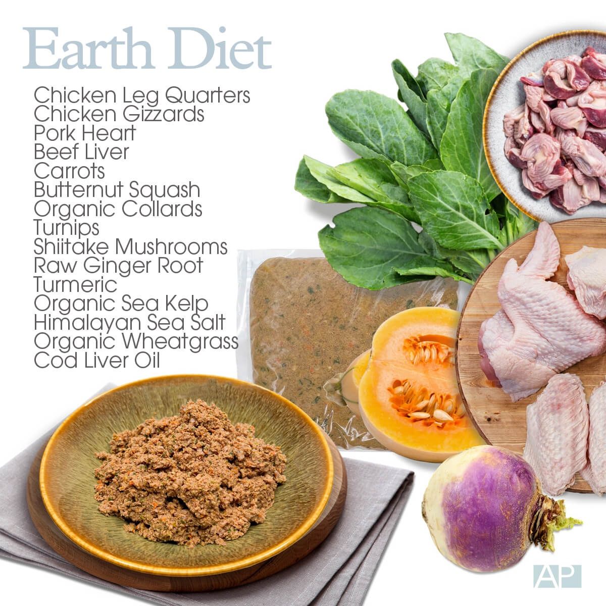 All Provide Dog Gently Cooked Constitution Diets 2lb Pouch, Protein: Earth