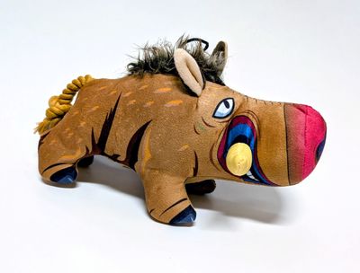 Ruffian Prairie Boar Plush Dog Toy