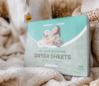 Uproot Clean Dryer Sheets, Pet Hair Reducing, 50 count