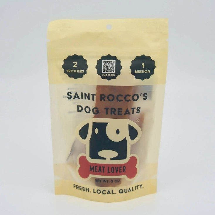 Saint Rocco&#39;s Meat Lover Dog Treats (Chicken) 8oz Bag