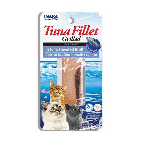 Inaba Cat Premium Grilled Tuna in Tuna Flavored Broth Fillet 1/pak