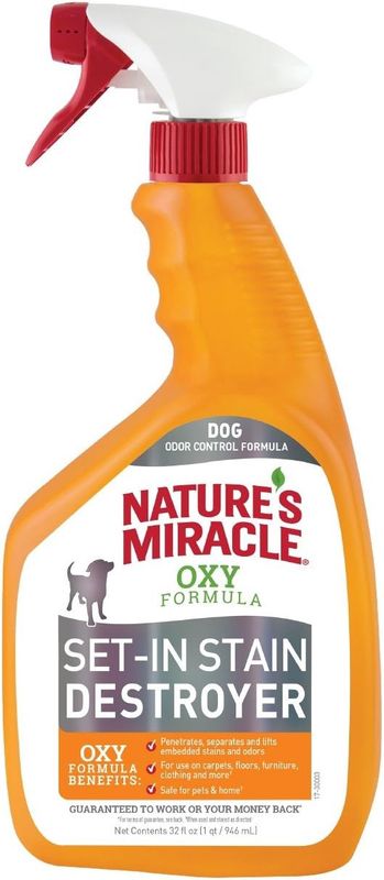 Nature&#39;s Miracle Orange Oxy Dog Spray, Orange Scent, 32oz
