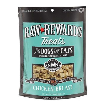 Raw Rewards Dog Cat Freeze-Dried Chicken Breast Treat