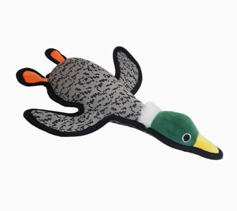 13&quot; Farmhouse Mallard Duck Plush Medium Dog Toy