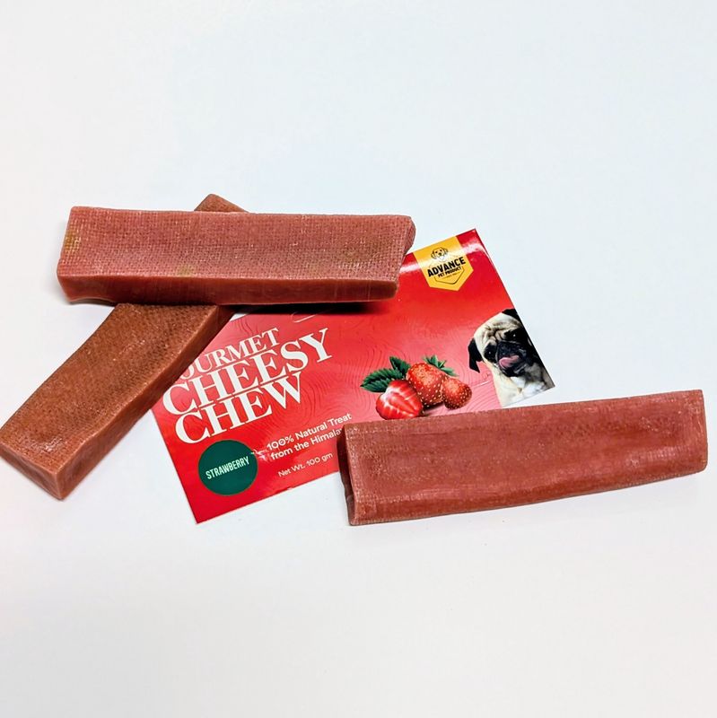 Gourmet Yak Cheese Chew for Dogs, 3oz to 3.5oz