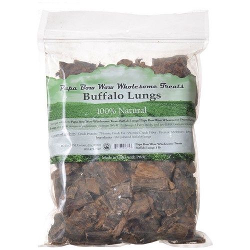 Water Buffalo Lung Dog Chew Treat