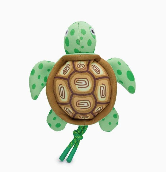 fabdog Floatie Turtle Dog Toy