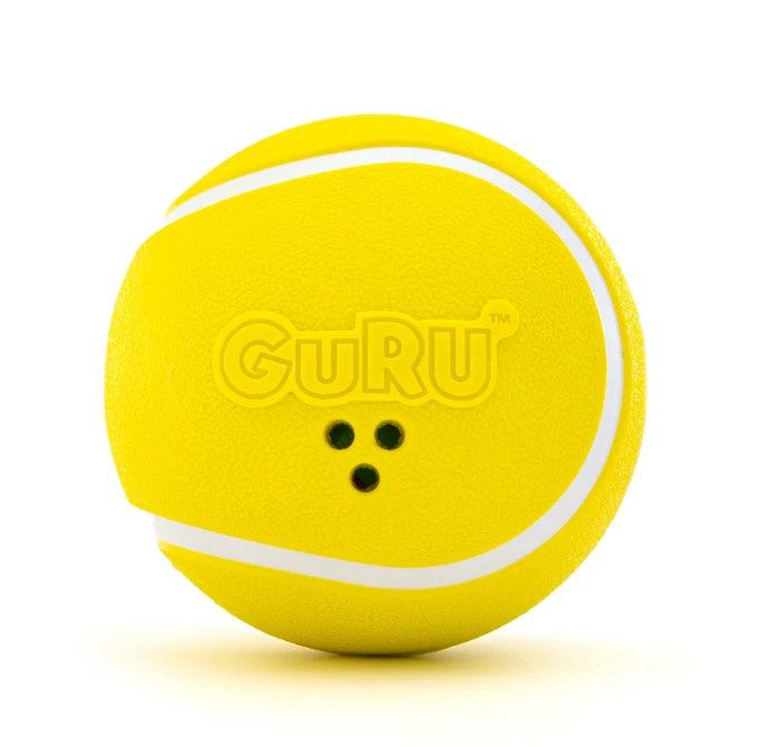 GURU Giggling Tennis Ball Dog Toy Large
