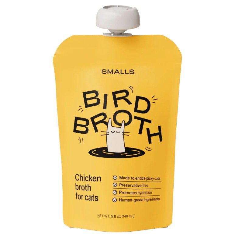 Smalls Cat Bird Broth 5oz Pouch, Protein: Bird (Chicken) 5oz Pouch