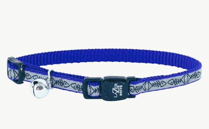 Coastal Safe Cat Lazer Brite Cat Collar076484467417