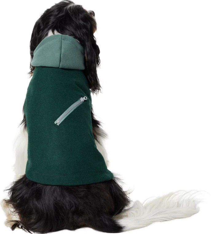Frisco Classic Dog Coat, Large, Olive Green