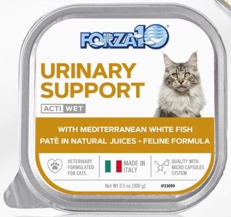 Forza10 Cat ActiWet Urinary Support Wet Food 3.5oz, Quantity: 3.5oz Tray (each)
