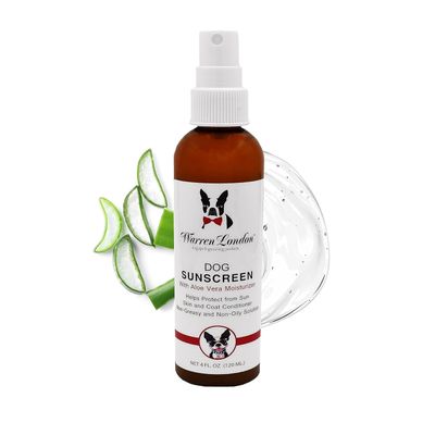 Warren London Dog Sunscreen with Aloe Vera 4oz Spray Bottle